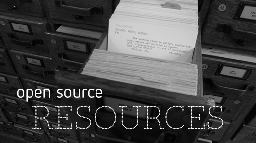 Open source resources Open source resources
