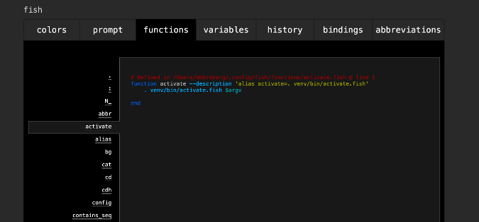fish functions fish functions